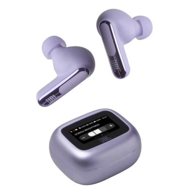 JBL Live Beam 3 True Wireless Earbuds with Screen | Purple JBL Live Beam 3 True Wireless Earbuds with Screen | Purple